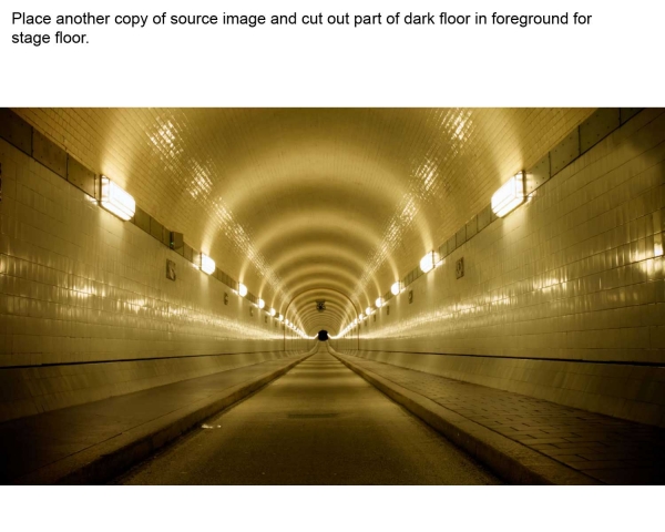Creation of Tunnel Concert: Step 2